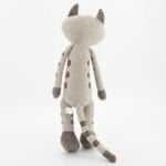 Grijze Gestreepte Knuffelkatje Pluche 33 cm En 45 cm De Knuffel