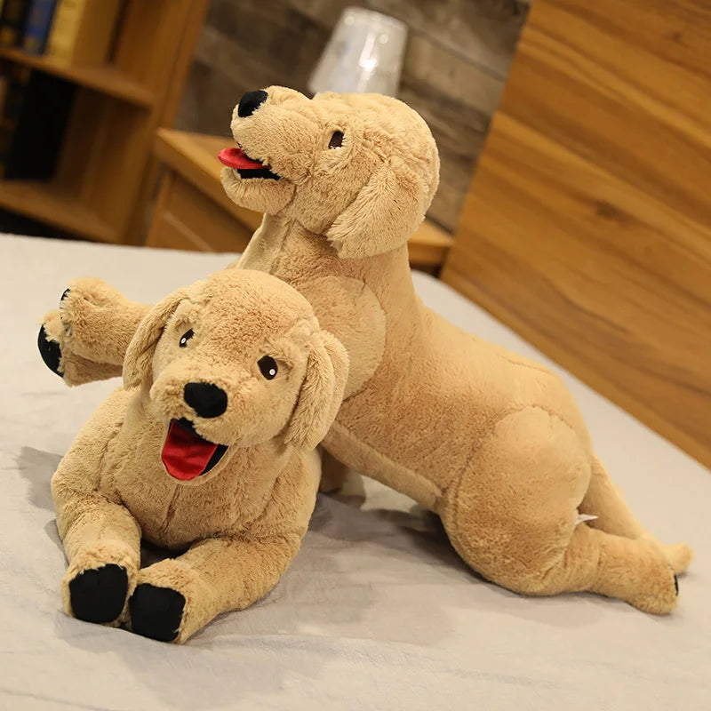 Labrador Hond Knuffel 35 of 75 cm
