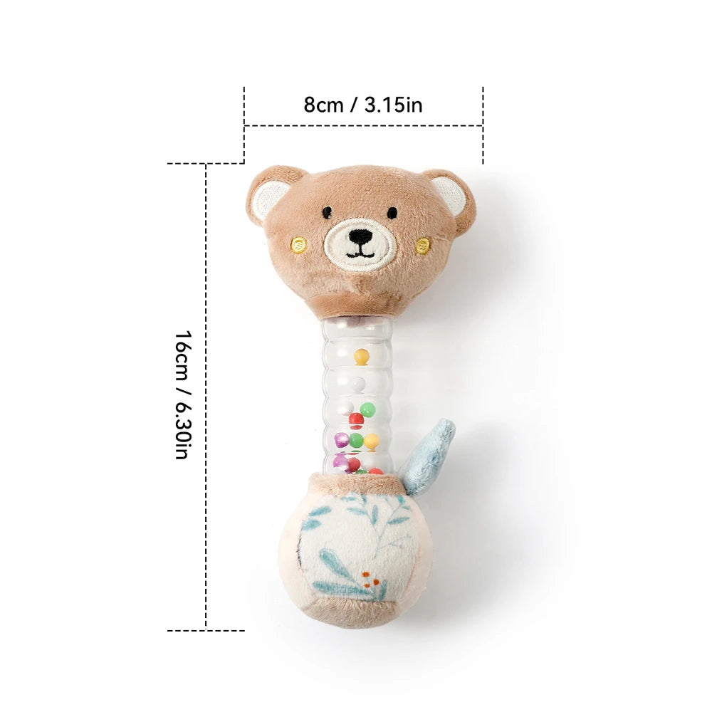Knuffeldoekje en Babyboekje | Beer, Konijn, Olifant met Rammelaar