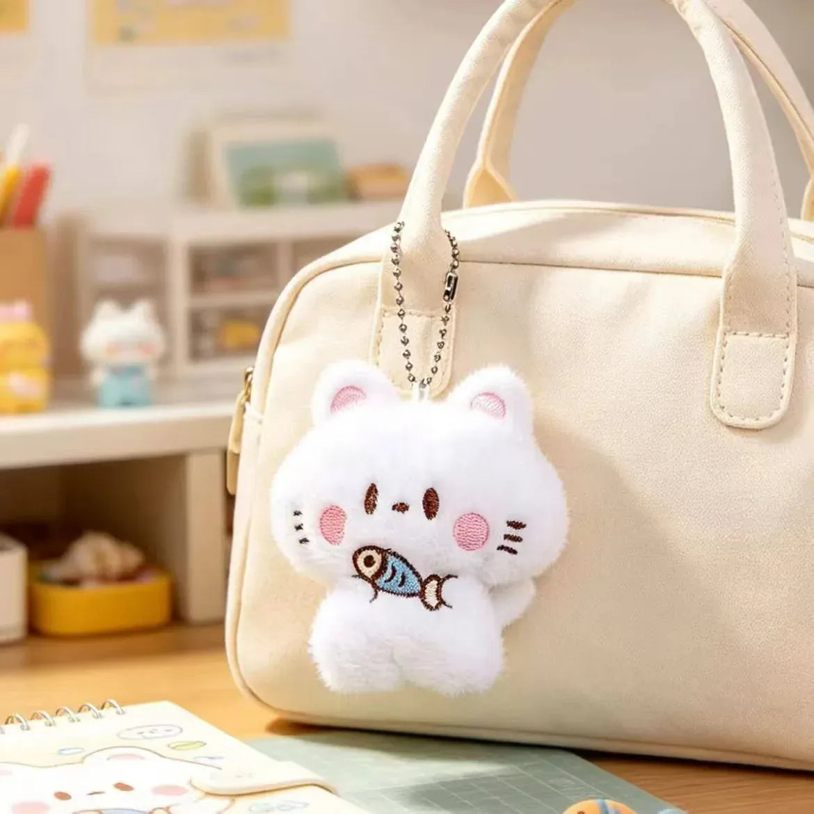 Kitten Sleutelhanger | Mini Kat Tashanger in Diverse Modellen