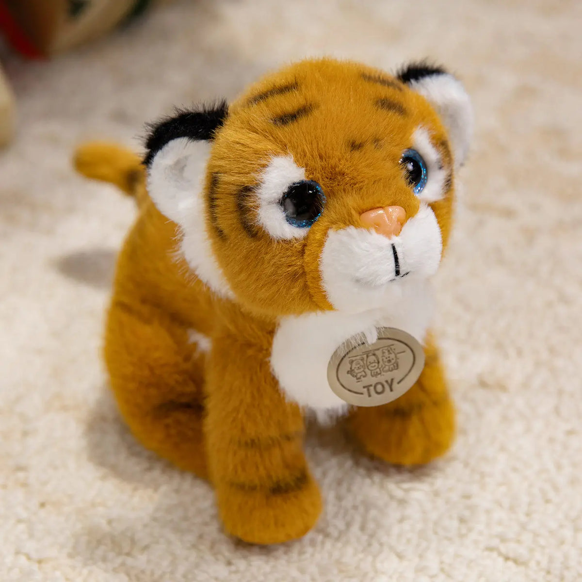 Staande Rode Panda Knuffel 20 cm | Ook Tijger en Raccoon