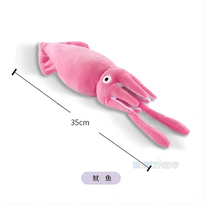 Zeedieren Knuffel | Krab, Kreeft, Zeester, Inktvis of Vis