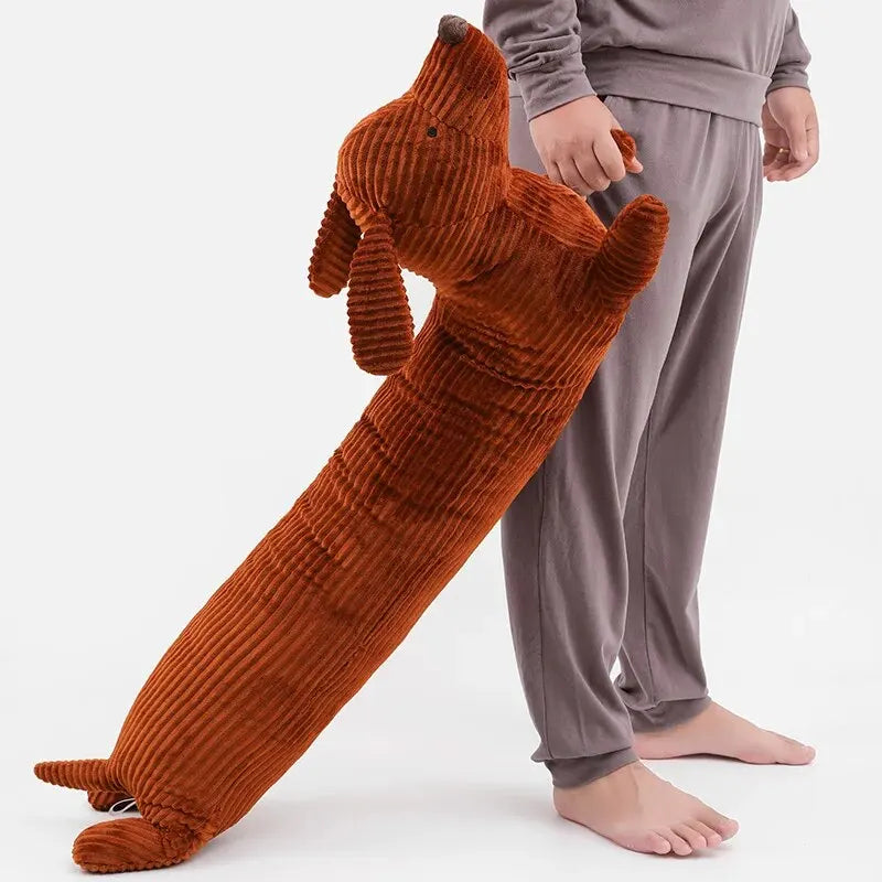 Teckel Hond Knuffelkussen XXL 120 cm