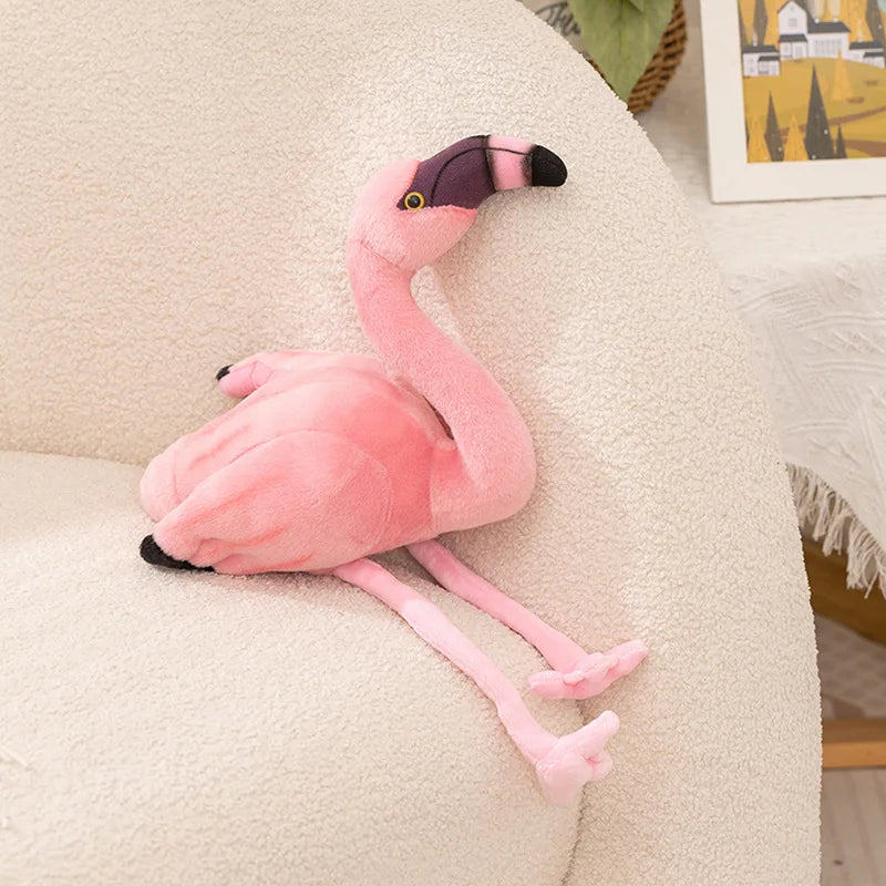 Flamingo Knuffelkussen 25 cm