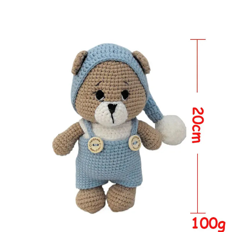 Gehaakte Beer Knuffel | Handgemaakte Teddybeer in 10 Modellen De Knuffel Model 3