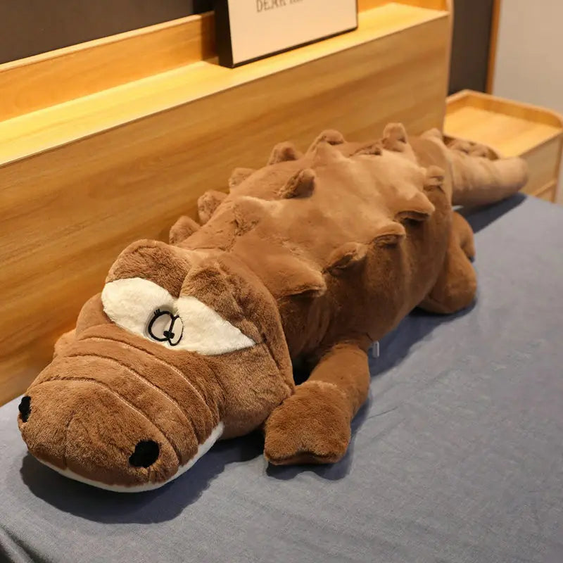 Grote Alligator Knuffel 100 tot 150 cm | Vier Kleuren