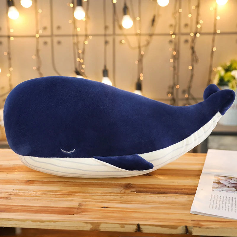 Blauwe Walvis Knuffel 25 cm