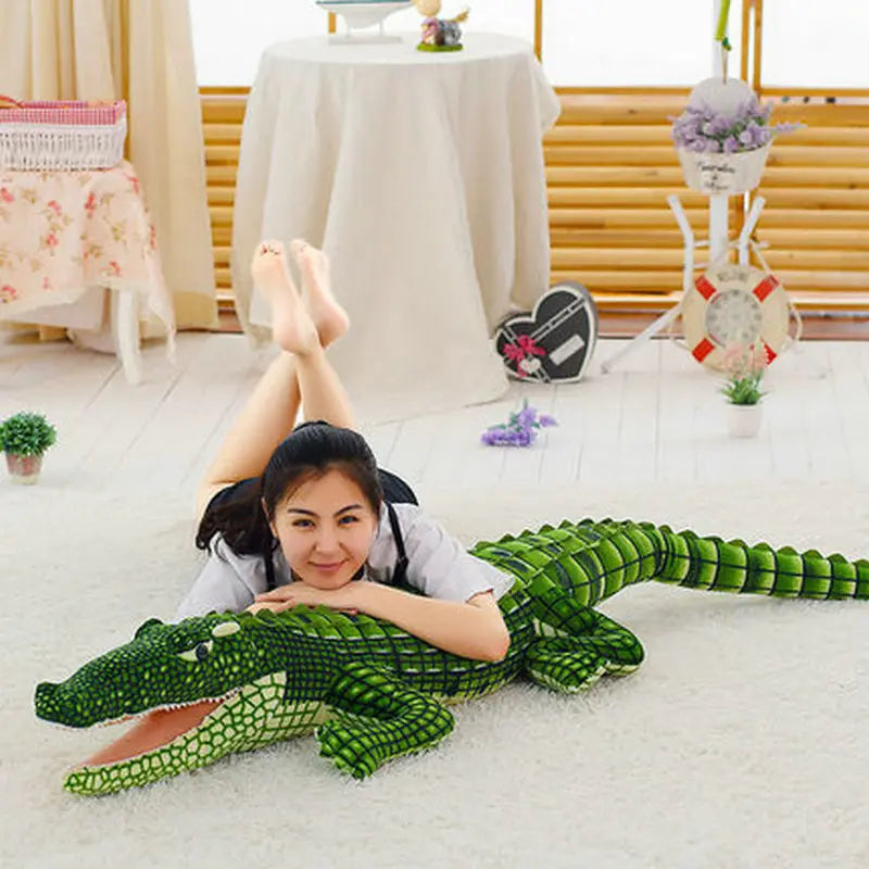 Grote Alligator Knuffel 105 tot 195 cm