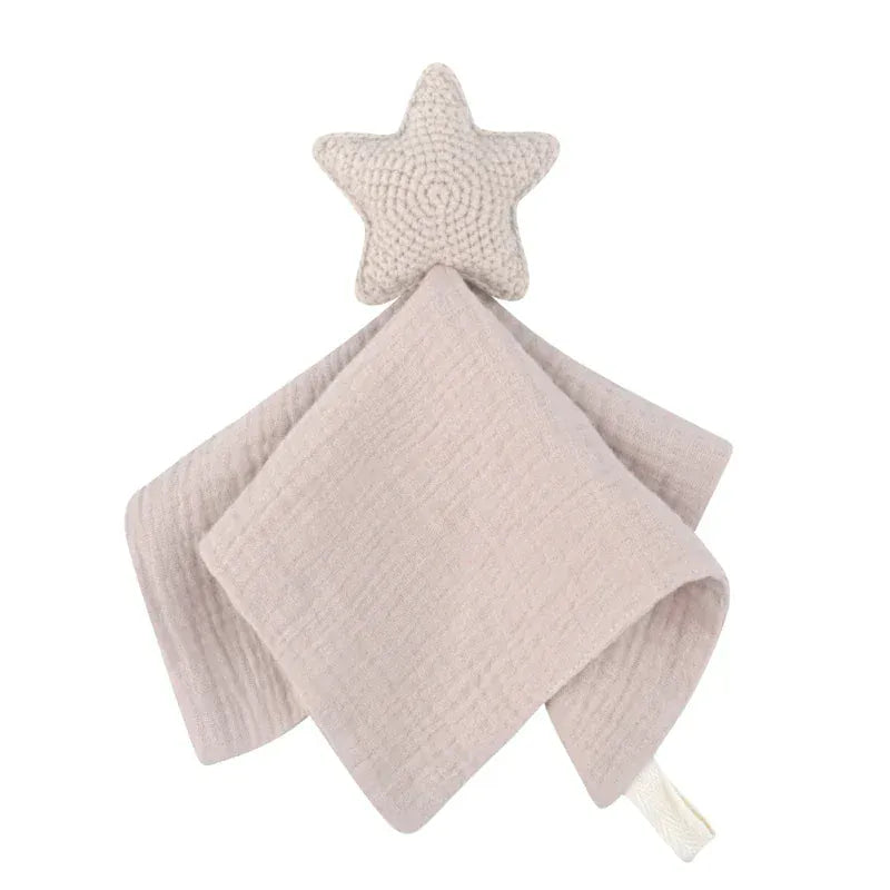 Baby Handdoek Met Ster Decor Katoen De Knuffel C2