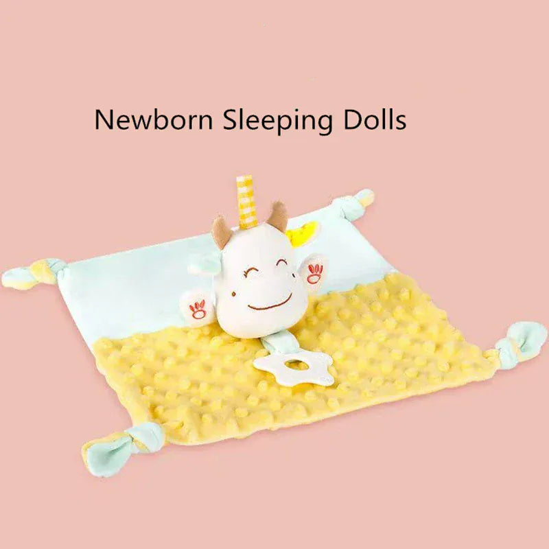 Baby Knuffeldoek Met Labels De Knuffel Rabbit