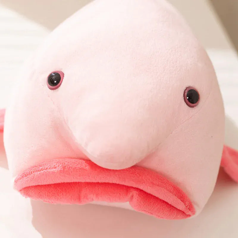 Blobvis Knuffel 36 cm | Grappig Realistisch Zeedier De Knuffel