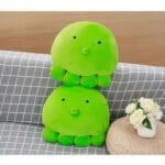 Groene Octopus Knuffel Slaapkussen Met Grote Hoofd En Tentakels De Knuffel