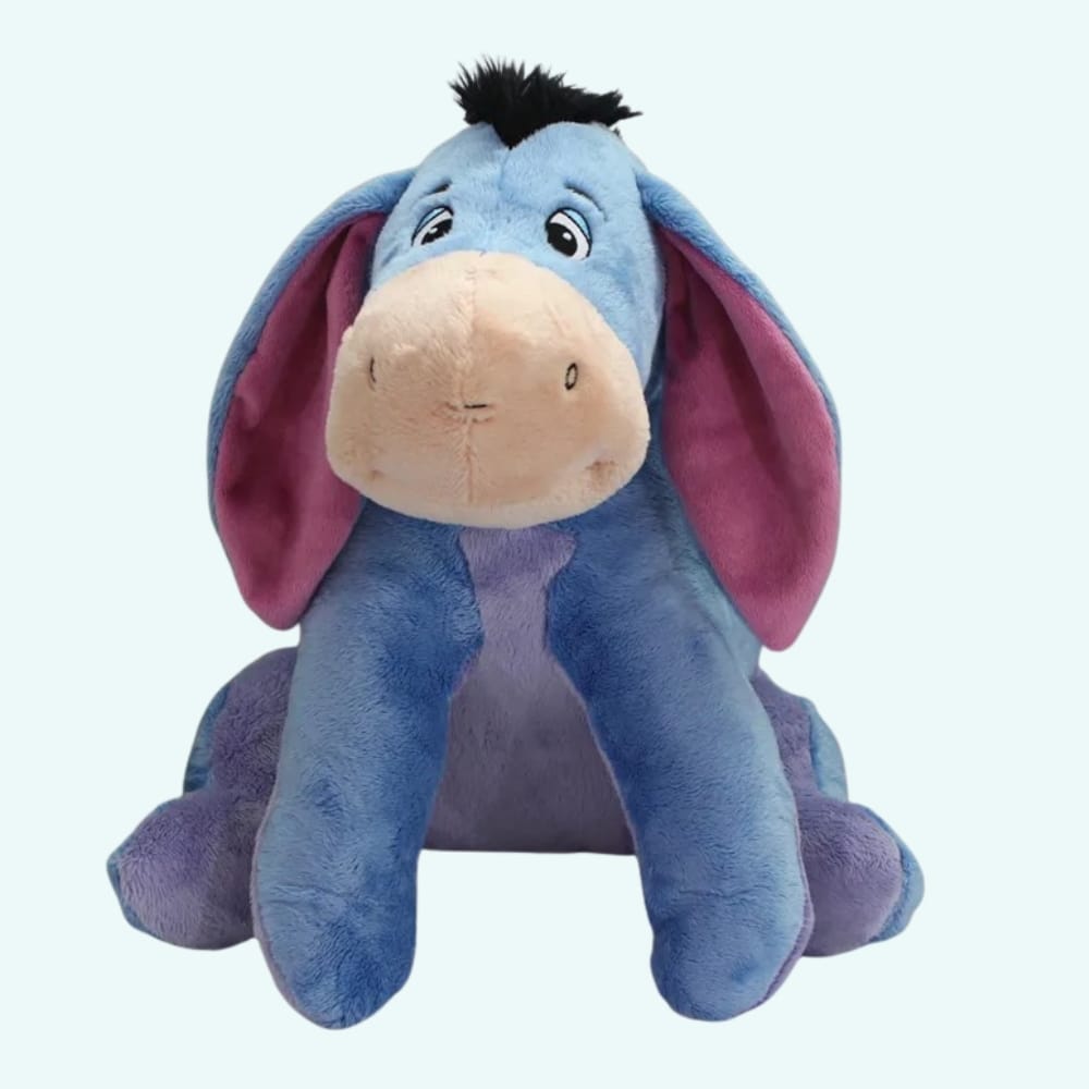 Grote Blauwe Bourriquet Knuffel Zachte Disney Speelknuffel De Knuffel