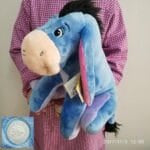 Grote Bourriquet Knuffel Winnie de Pooh Beige Vacht Bruine Accenten De Knuffel