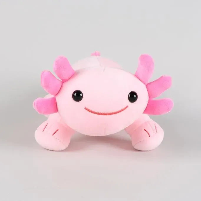 Kawaii Axolotl Knuffel 25 cm | 4 Kleuren De Knuffel Model 1