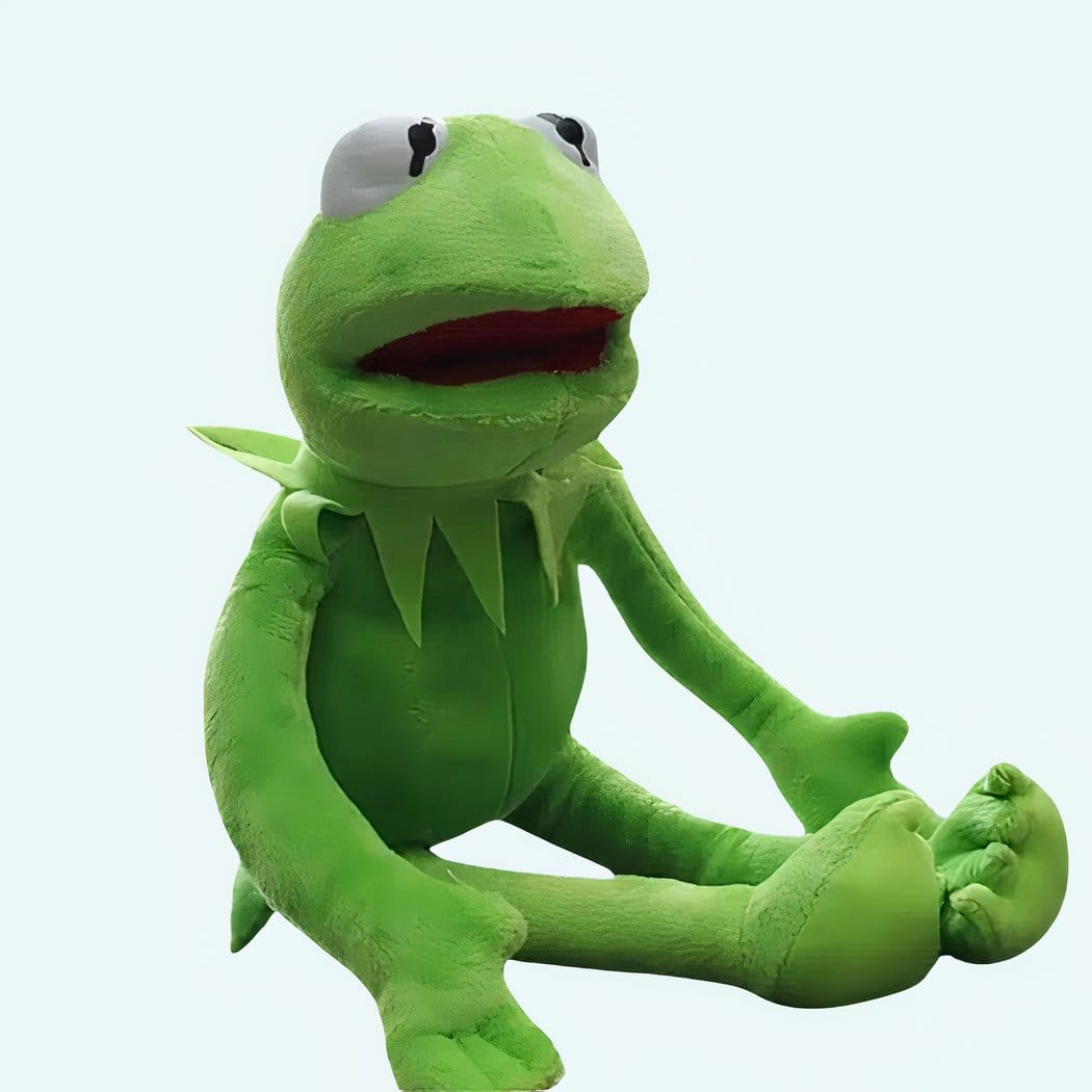 Kermit de Kikker Knuffel Groene Muppets Speelgoed De Knuffel