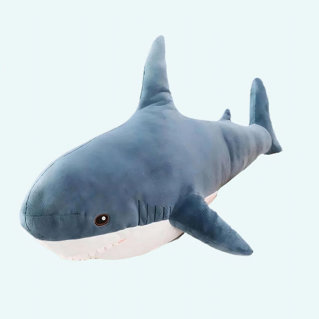 Knuffel Haai Reuzen Blauwe Marine Realistische Vorm Extreem Zacht De Knuffel 15cm