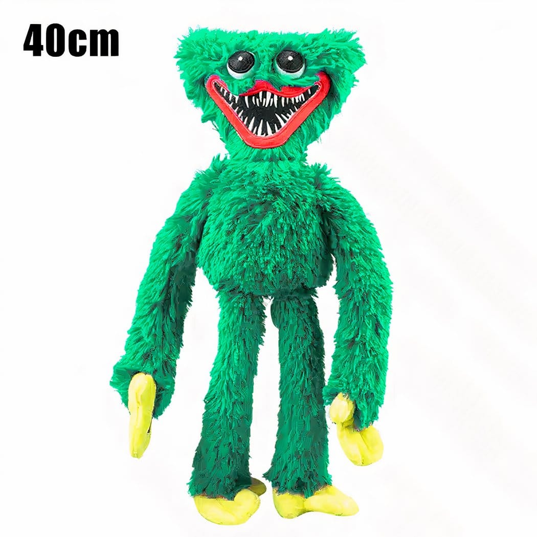 Knuffel Huggy Wuggy Oranje En Groen Met Zachte Vacht De Knuffel groen