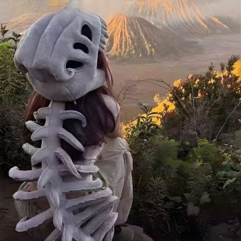 Knuffel Kostuum Squelette Dinosaurus Zacht Knuffelpak Voor Kinderen De Knuffel