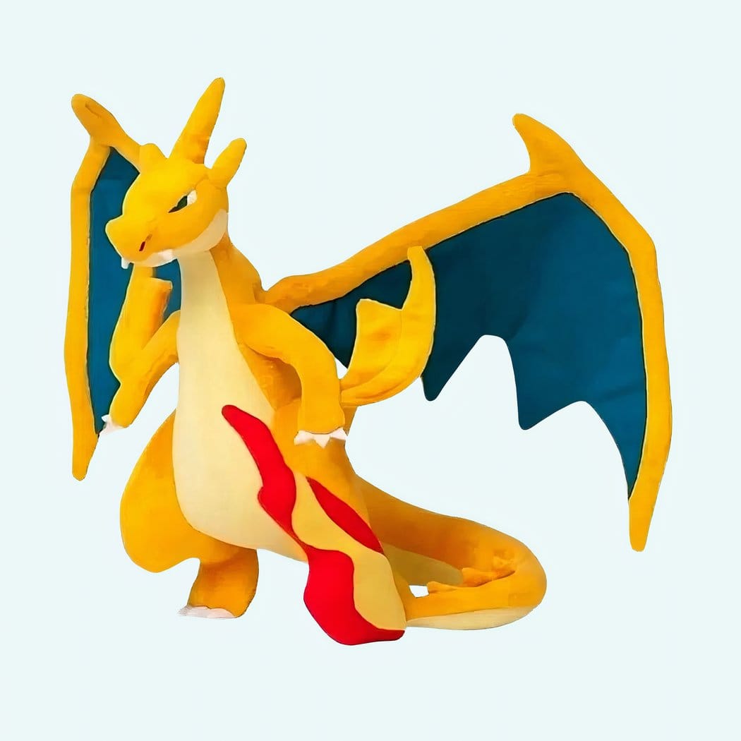 Knuffel Méga Dracaufeu Y - 23 cm Zachte Pokémon Knuffel De Knuffel