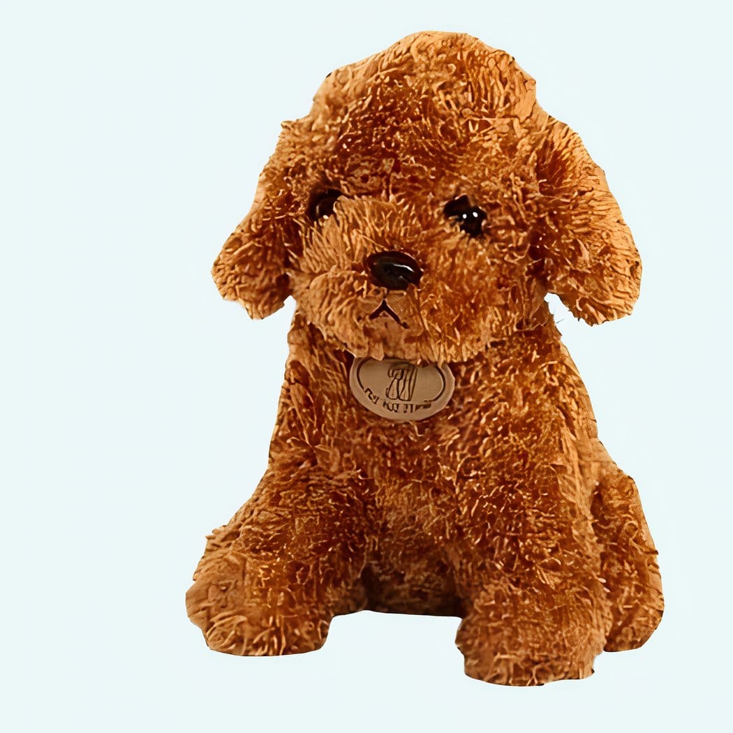 Knuffel Poedel Camel Zachte Pluche Met Warme Uitstraling De Knuffel 25cm