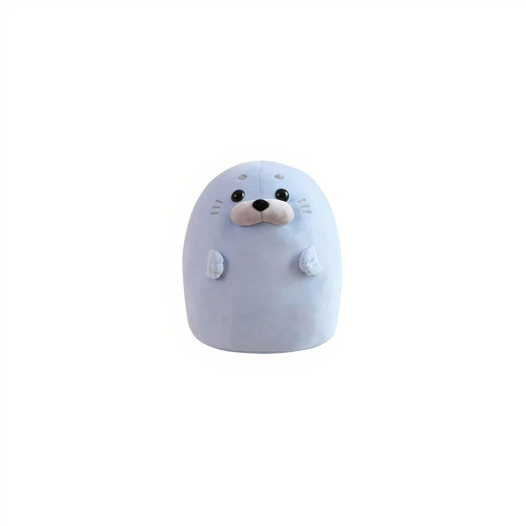 Knuffel Squishmallow Zeehond met Ultra Zachte Vulling De Knuffel blauw / 30-cm