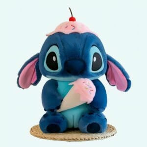 Knuffel Stitch Zwart Wit Speels Stoer Met Karakter De Knuffel