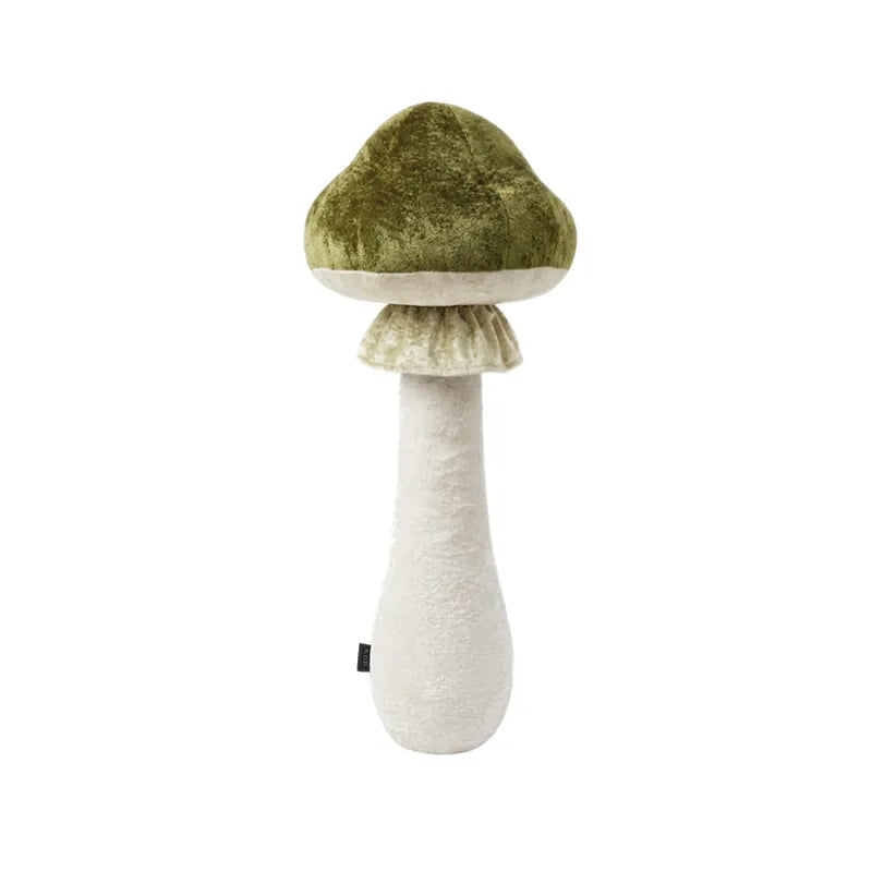 Lang Paddenstoel Kussen XXL | Pluche Knuffelkussen tot 100 cm De Knuffel Groen / 70 cm