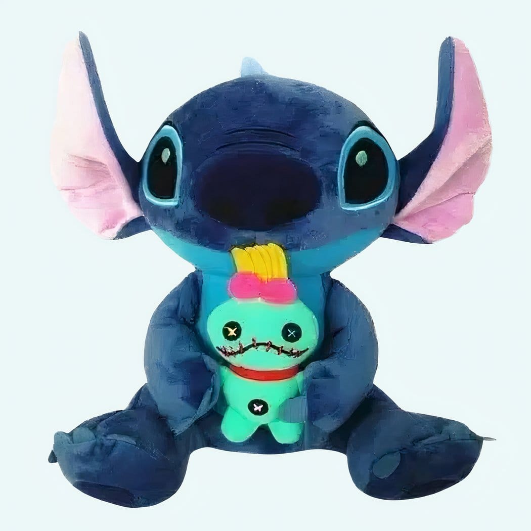 Lilo en Stitch Knuffel Duo Stitch en Scrump Disney Knuffels De Knuffel
