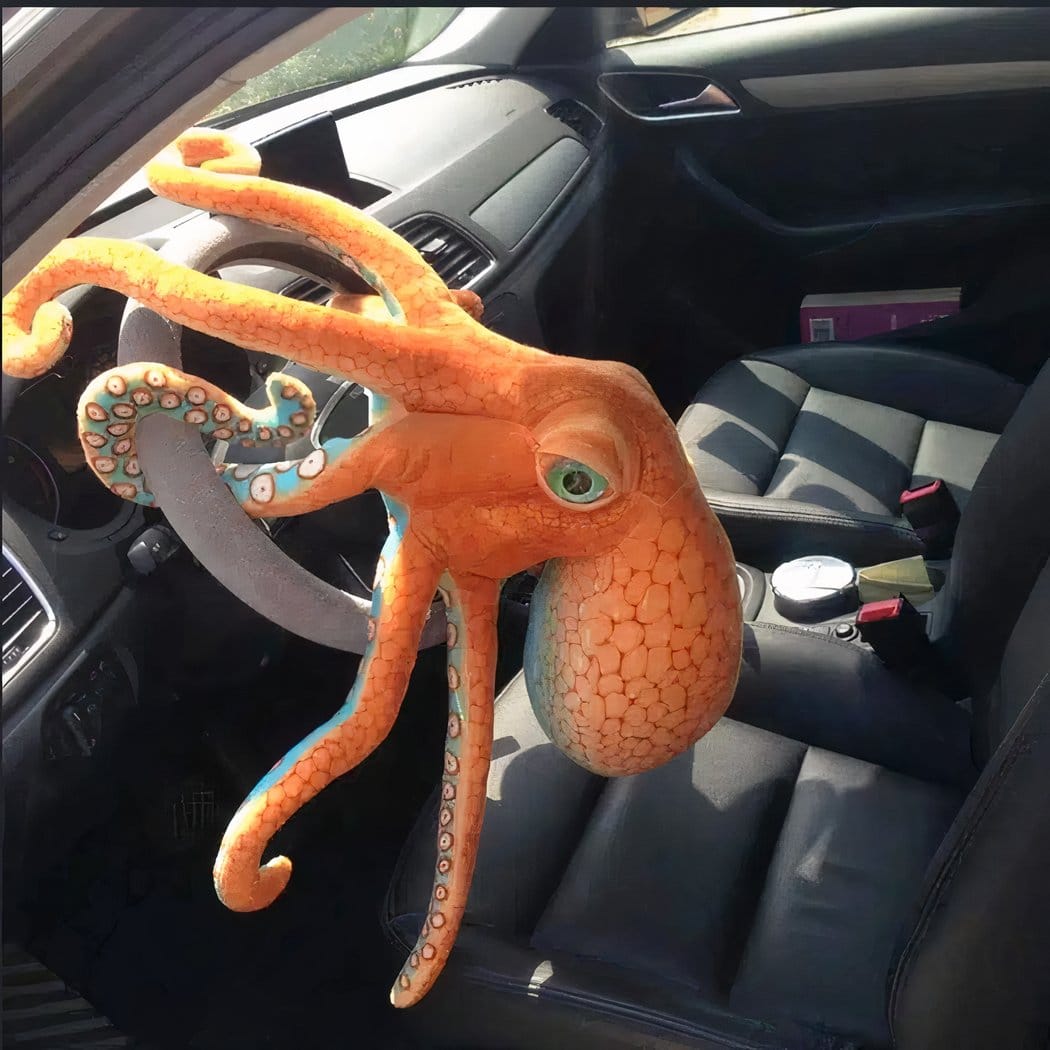 Reuzen Knuffel Octopus met Zachte Katoenvulling De Knuffel 80cm