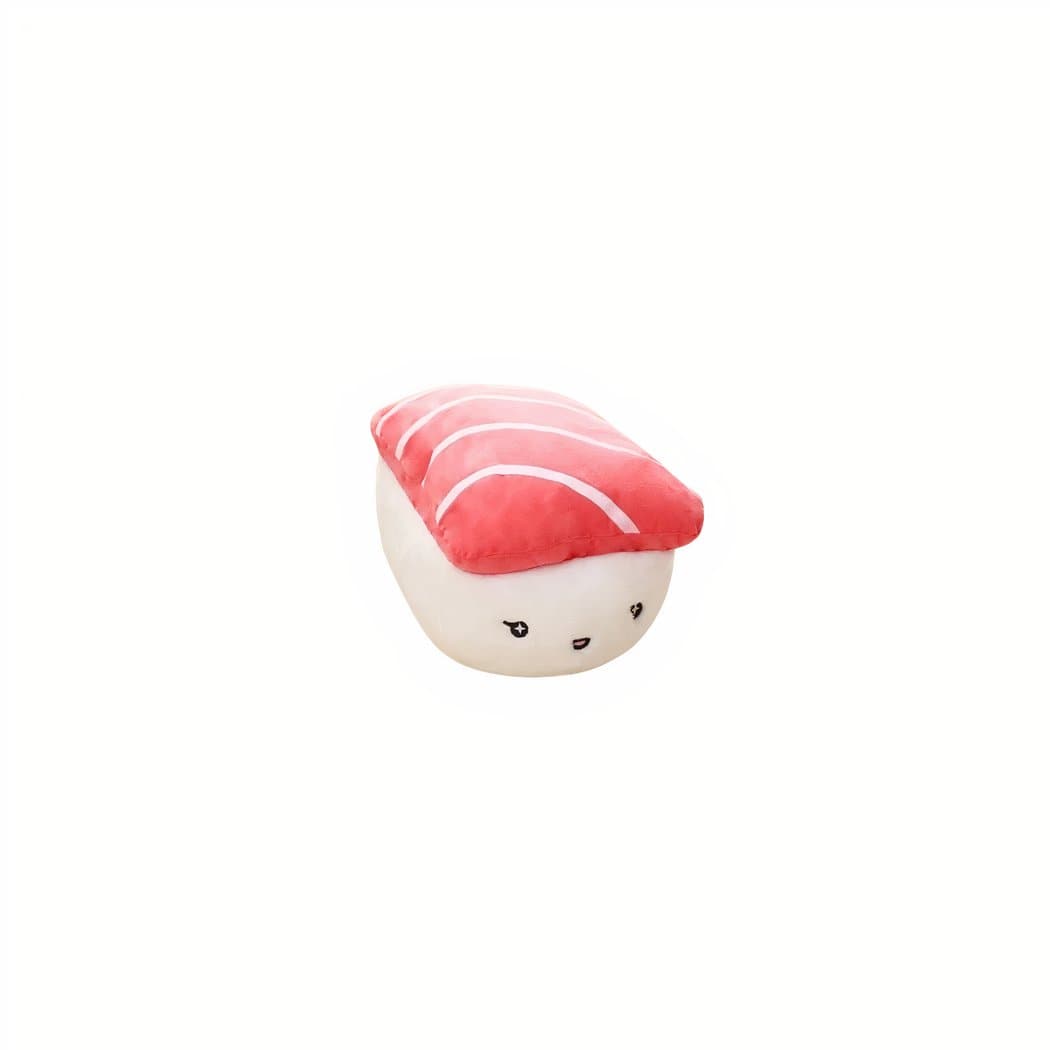Sushi Knuffel Kussen Zacht en Schattig Kawaii Pluche De Knuffel rood