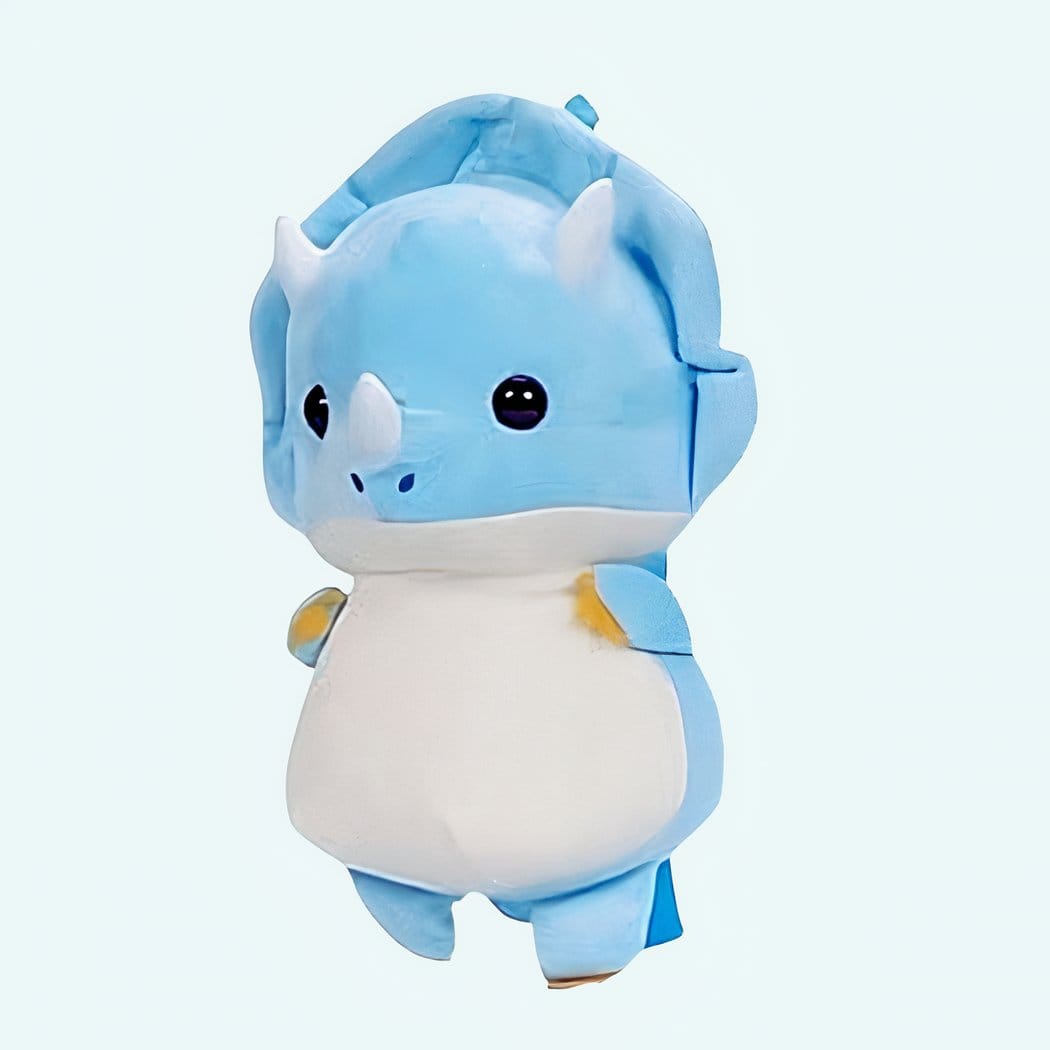Triceratops Knuffelrugzak Stevig En Zacht Materiaal Schooldagen De Knuffel