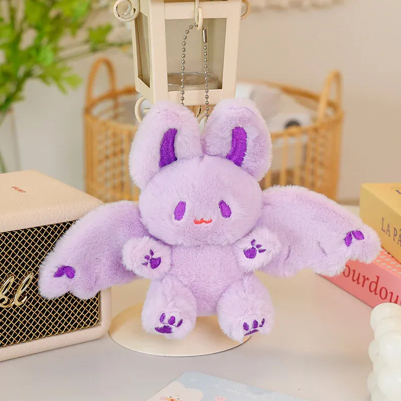 Vleermuis Konijn Knuffel | Kawaii Pluche Sleutelhanger De Knuffel Model 3