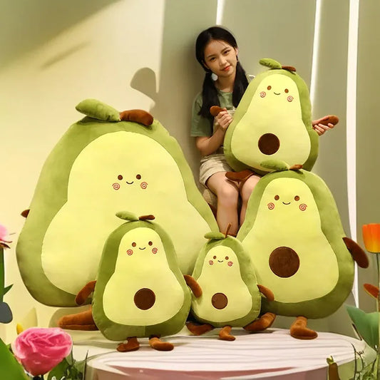 XXL Avocado Knuffelkussen 50 tot 100 cm | Kawaii Avocado De Knuffel