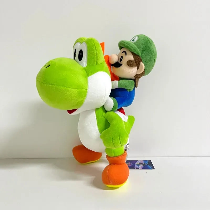 Yoshi Mario & Luigi Knuffel De Knuffel B