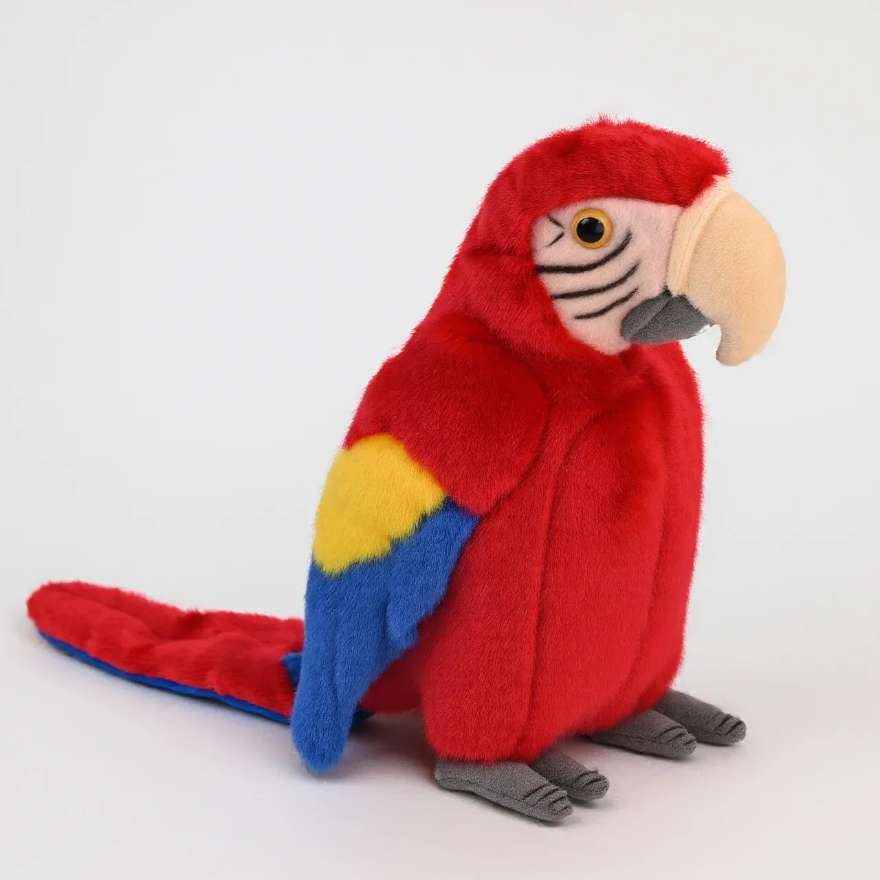Zachte Papegaai Knuffel De Knuffel Rood
