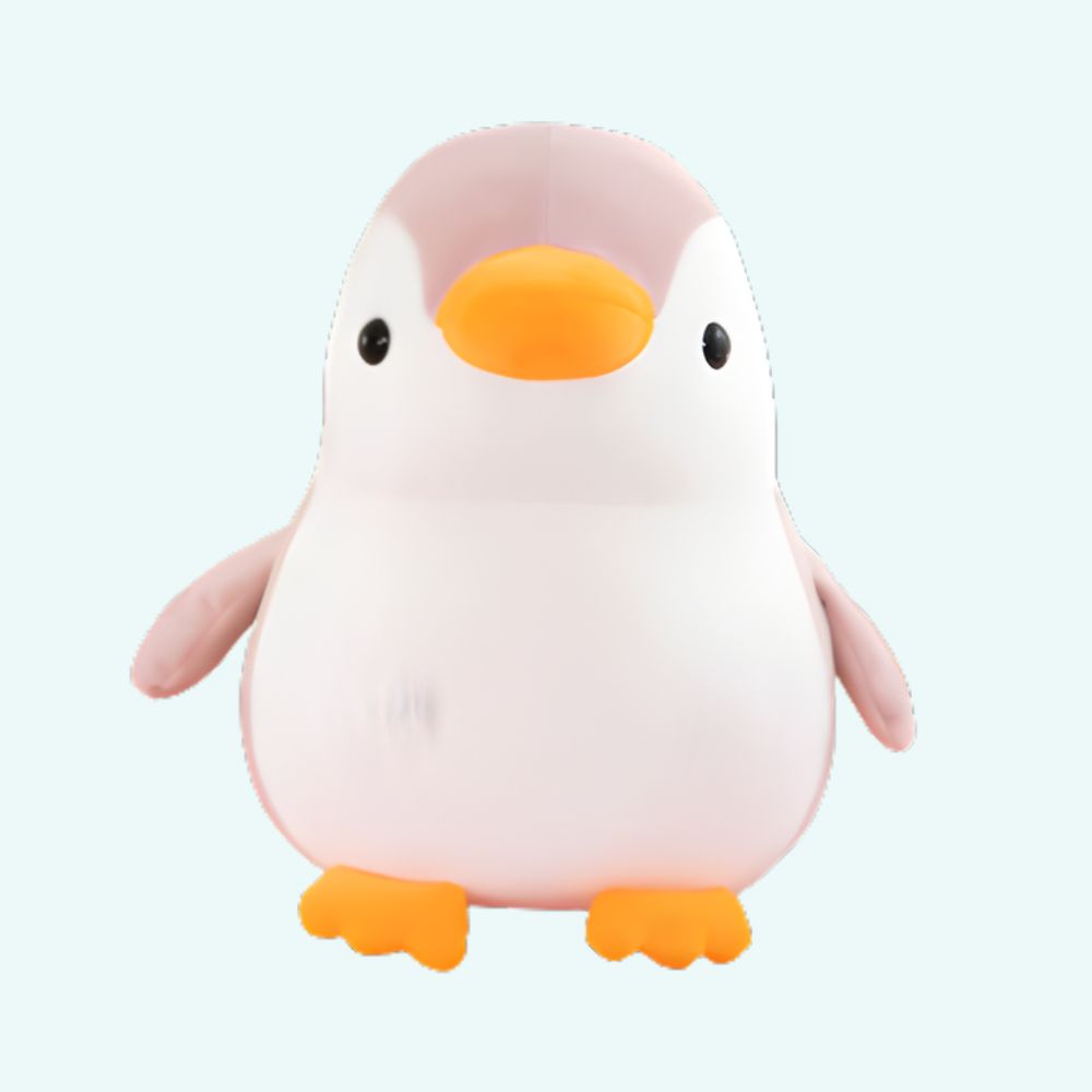 Zachte Pinguïn Knuffel Superschattig Ideaal Geschenk Voor Kinderen De Knuffel roze