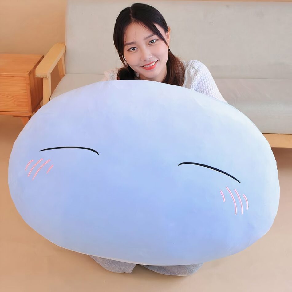 Coussin en peluche lapin