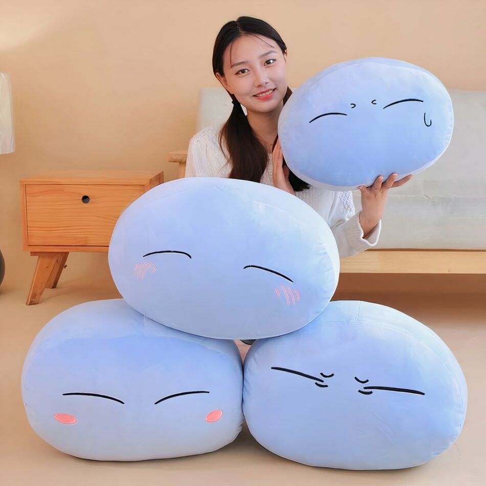 Coussin en peluche lapin