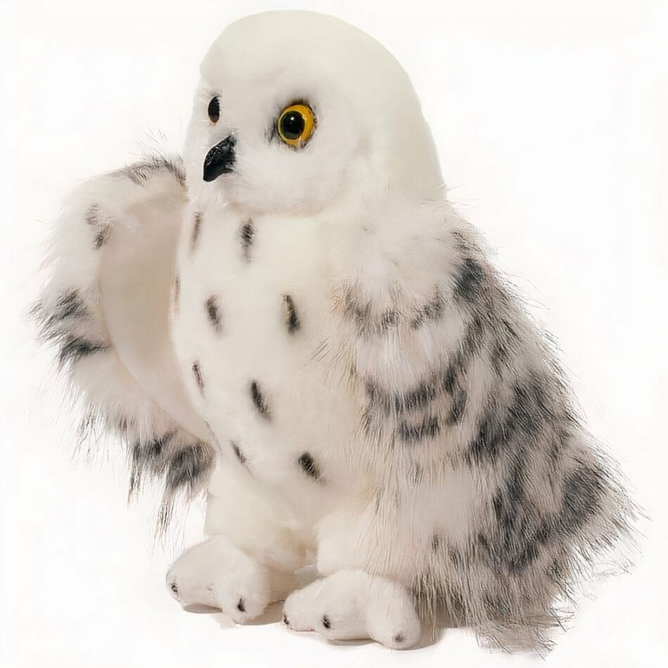 Hedwig Knuffel Harry Potter Zachte Witte Uil met Realistische Details De Knuffel