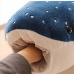 Peluche géante baleine bleue