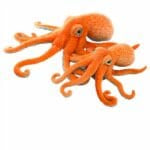 Realistische Octopus Knuffel met Zachte Textuur, Compacte Maat De Knuffel
