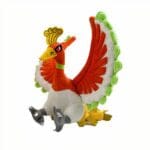 Ho-Oh Groen Knuffel Pokémon Legendarisch Eerste Generatie De Knuffel