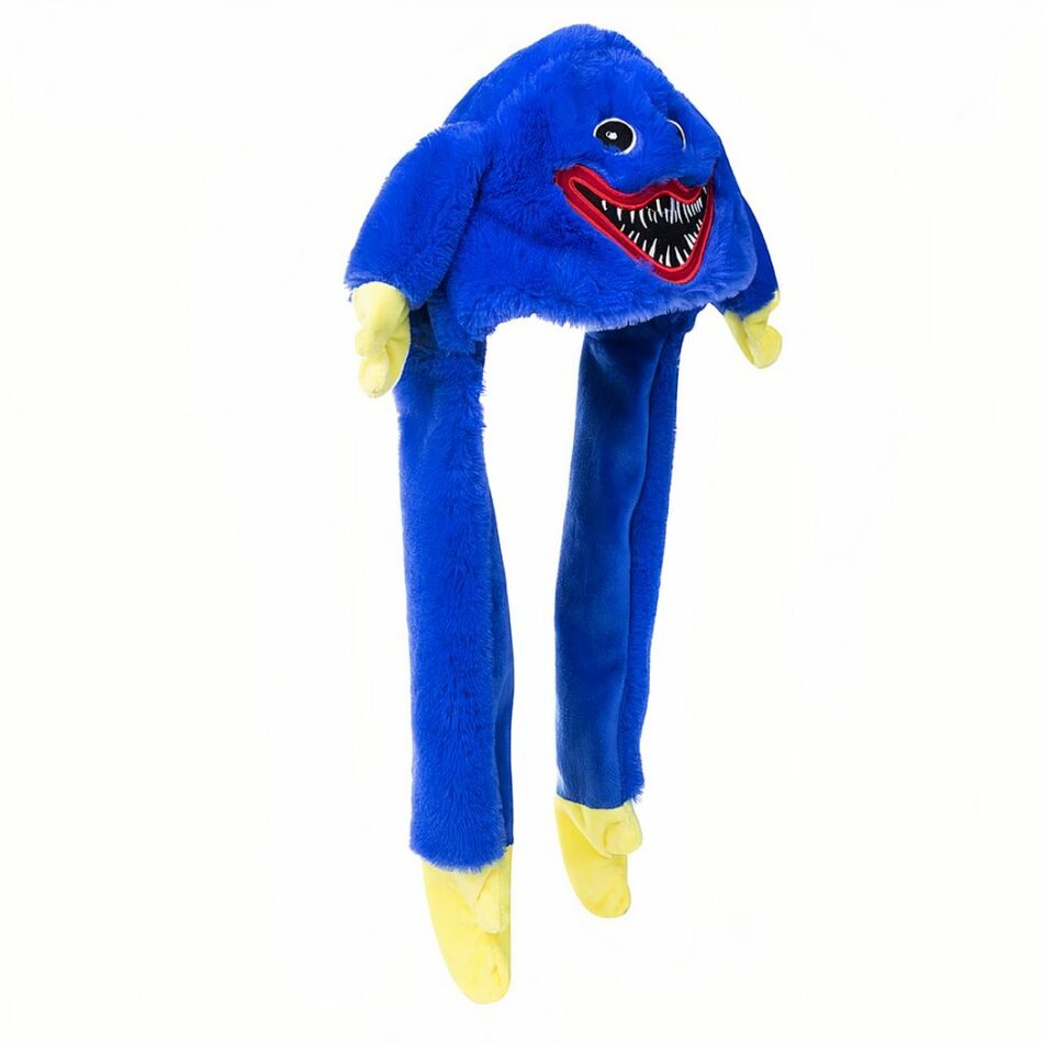 Huggy Wuggy-muts, eng pluche speelgoed