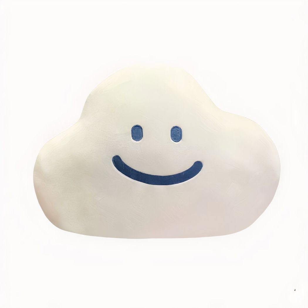 Roze Wolkje Kussen Knuffel Pluizig Comfort Slaapkamer Accessoire De Knuffel wit