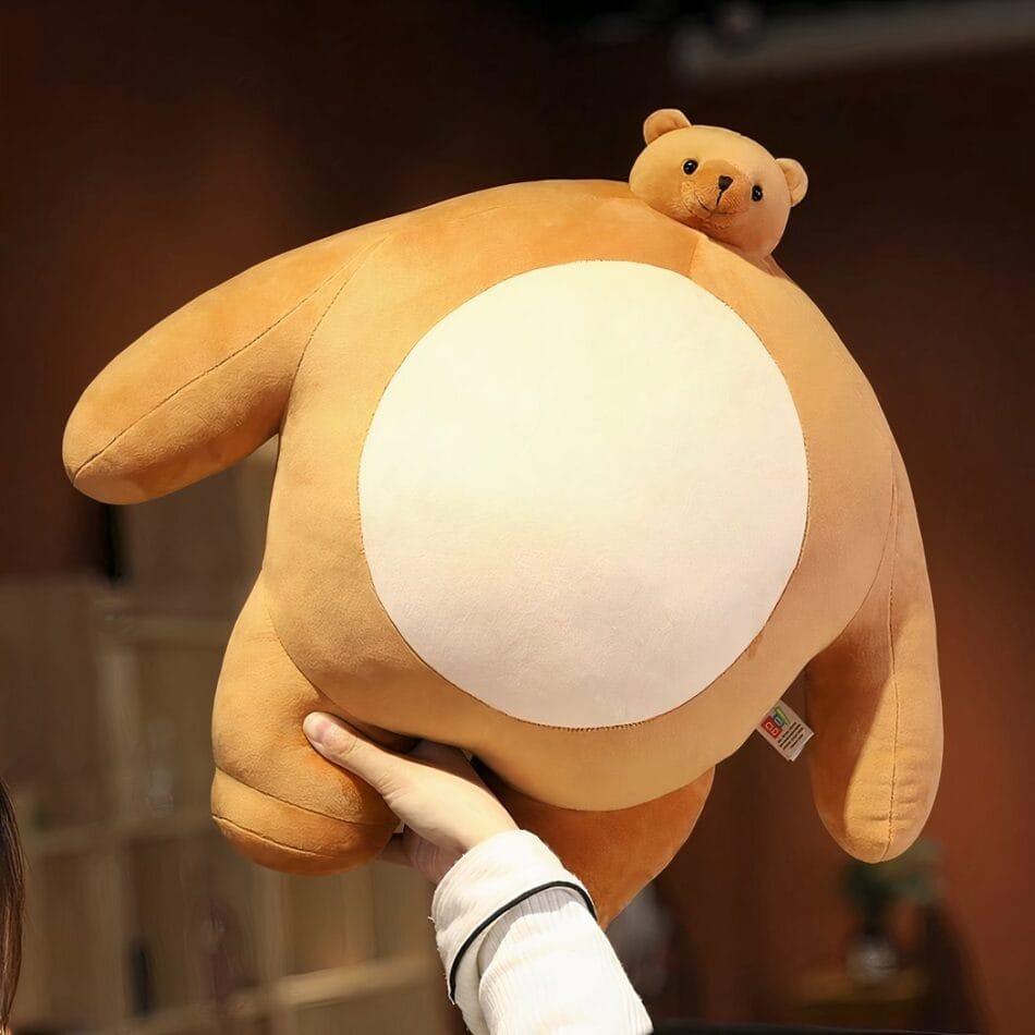 Zachte Pluchen Knuffelbeer Kussen voor Slaapkamer en Woonkamer De Knuffel