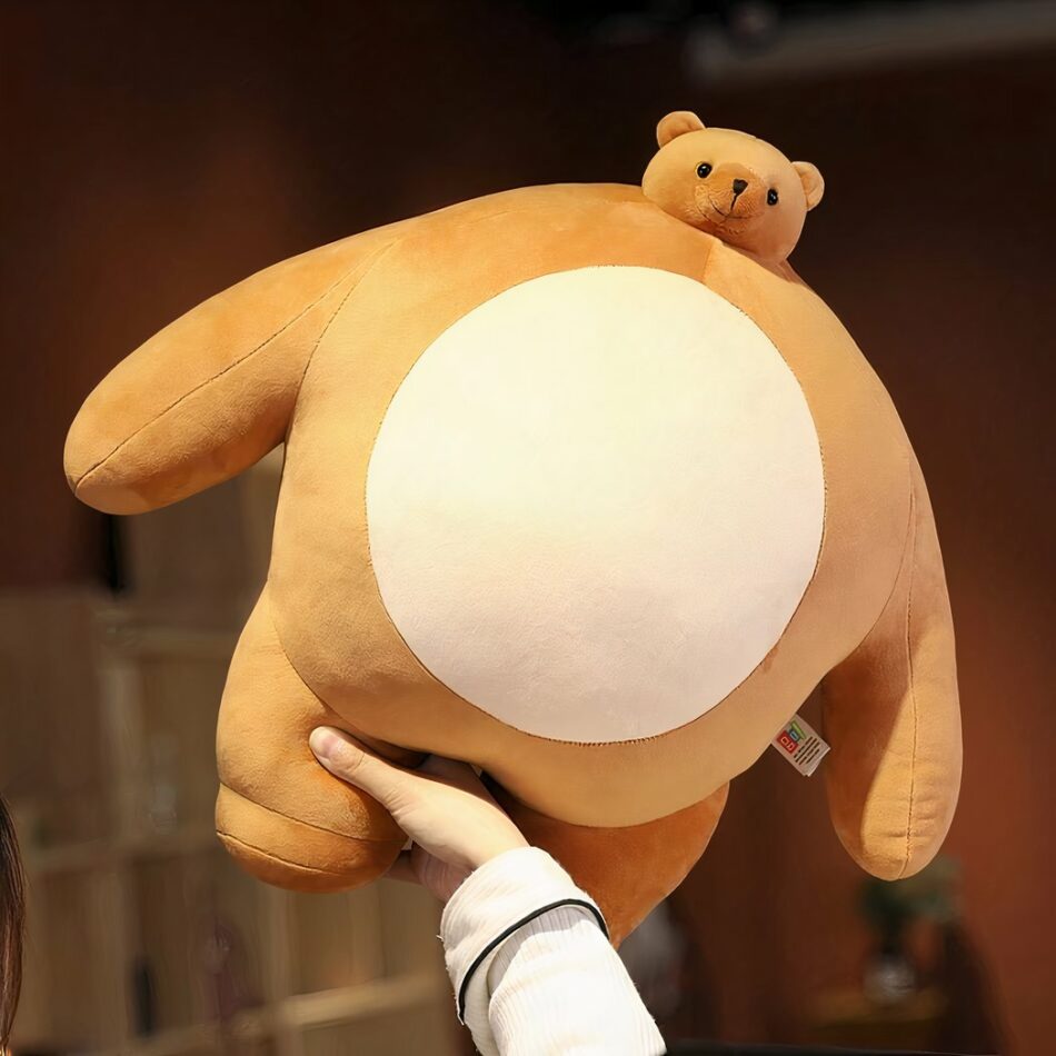 Coussin Ours en peluche