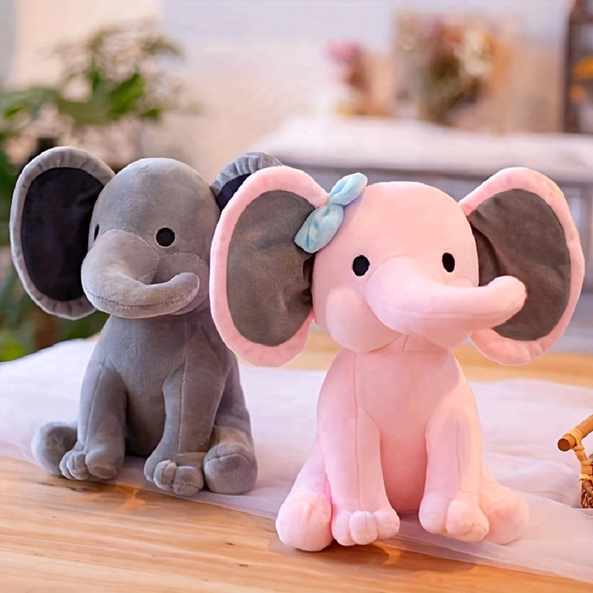 Baby Olifant Knuffel 25 cm in 9 Kleuren