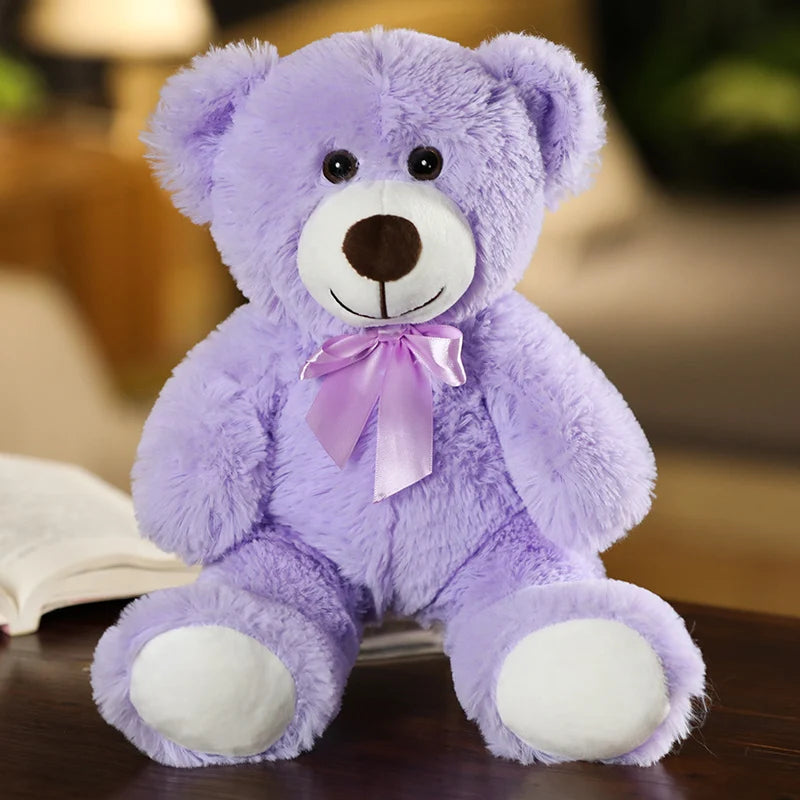 Gekleurde Teddybeer Knuffel | Zachte Beer in 7 Kleuren