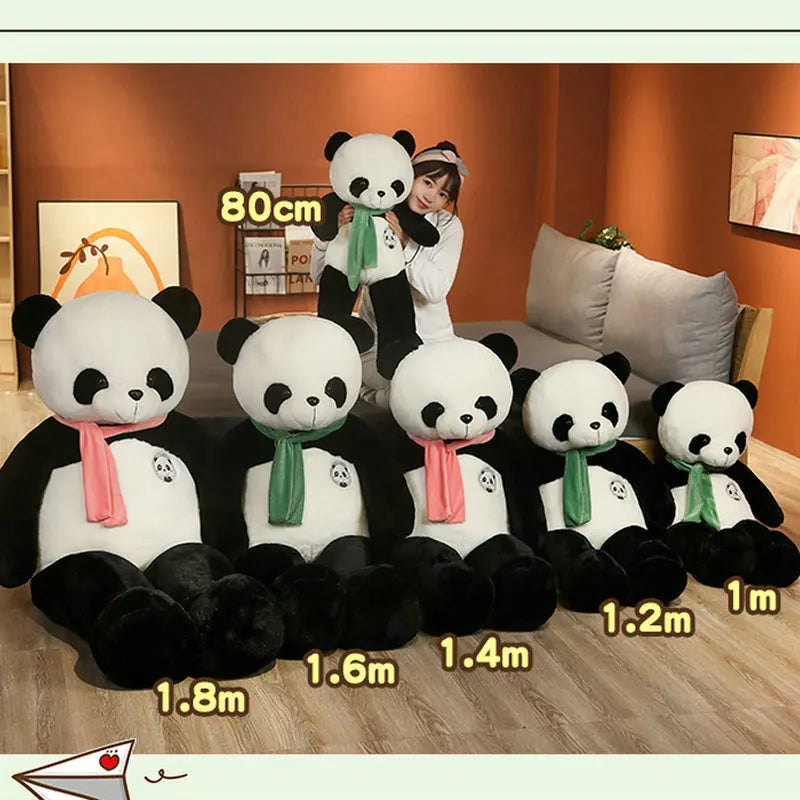 Panda Knuffel XXL 80 tot 120 cm